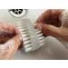 Dual Brush Nail Cleaning Tool with Suction Cup Design - Save Time and Effort with Convenient Hands-Free Nail Cleaning - Buy Online on GoSupps.com