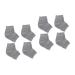 Beavorty 4 Pairs Gel Heel Sleeves Mens Stocking Socks for Women Mens Sock moisturizing Socks Women's Socks & Hosiery Ladies Socks Women Socks Anti-Crack Socks Breathable Protector Miss