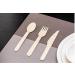 EnvoWise | Disposable Wooden Forks 100pcs/320pcs/1000pcs Pack 6.3" Length | All Natural Eco-Friendly Birchwood Utensils Biodegradable Compostable Wood Cutlery (100 Forks) - Buy Online on GoSupps.com