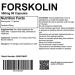 Forskolin 500mg 90 Capsules - UK Made Pharmaceutical Grade Root Extract Supplement - Buy Online on GoSupps.com