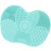 lmoikesz Foundation Concealer Makeup Brush Cleaning Mat Home Hotel Dress Room Eyebrow Pen Silicone Washing Pad Beauty Supplies Green - Buy Online on GoSupps.com