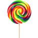 Lollipops 25 x 30g Rainbow Swirly Round Lollies. Kids Party Bags Sweets. Halal Vegan. Cake Toppers & Party Favours. Great Value. Assorted Colours. - Buy Online on GoSupps.com