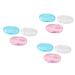TOVINANNA 9 Stk silicone milk toothbrush baby toothbrush made of silicone children's toothbrush finger sleeve toothbrush finger toothbrush for children newborn toddler handbook fingers bed pebbles
