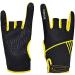 Professional Anti-Skid Outdoor Bowling Gloves - Yellow (Large-X-Large) - Buy Online on GoSupps.com