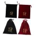 PLAFOPE 4pcs Storage Bag Drawstring Hair Dryer Bag Drawstring Hair Dryer Carriers The Tote Bag Fabric