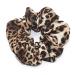 Otyou 4 Pack Bright Leopard Print Hair Scrunchies - Soft Fabric Elastic Hair Bands for Women and Girls - Buy Online on GoSupps.com