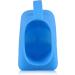 Women Portable Urinal Large Diameter Reusable Home Potty Thick Firm Urine Bottle with Lid for Female 1000Ml Blue Happy - Buy Online on GoSupps.com