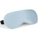 LaCourse Natural Pure Mulberry Silk Kids Eye Mask with One Travel Pouch. Soft & Comfortable Eye Mask for Sleeping Complete Blackout Kids Sleep Mask with Adjustable Strap for Boys and Girls Blue - Kids Eye Mask