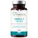 Vegan Omega 3 | Patented OmegaVie Oil from Schizochytrium Microalgae | 300 mg DHA and 150 mg EPA per Capsule | Guaranteed No Heavy Metals | 60 Capsules | Made in France | Terravita