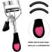 Pinkiou Eyelash Curler with Comb - Long Lasting for Natural Lashes - Black - Buy Online on GoSupps.com