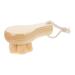 FRCOLOR Cleansing Brush Face Wash Scrubber Facial Cleaning Brush Facial Exfoliator Brush Cleaning Tool Hand Tools Pore Cleaner Tool Home Tools Skin Wood Tools Fur Racket Wooden Manual Miss