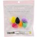 Dolovemk 6PCS Mini Beauty Sponge Blenders Set - Latex-Free, Cheap, Flawless Coverage for Liquid Foundation - 6 Color Makeup Sponges 1.4IN(Dry)/1.6IN(Wet) - Buy Online on GoSupps.com