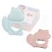 J QUATTUOR Soothing Baby Teething Relief Toys - Non-BPA Silicone Teethers for Infants 3+ Months - Gum Pain Relief - Soft, Lightweight, Squirrel Design (2 Pcs) - Buy Online on GoSupps.com