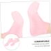 FRCOLOR 1 Pair Sock Silicone Gel Moisturizing Foot Half Moon Pillow Black Lotion Birth Control Wallet Dry Cracked Gel Rejuvenate Sebs Women's Crusty Pink Moisture Cream 22X8.5X1cm - Buy Online on GoSupps.com