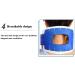 Pepdro Neck Head Cervical Brace - Portable Cervical Traction Device for Neck Pain Relief & Physiotherapy - Buy Online on GoSupps.com