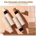 Beliky Girl Contour Stick Concealer Bronzer Stick Single Shade with Single Brush Creamy Texture Foundation Stick Blends Easily Face Body Makeup Lvory - Buy Online on GoSupps.com