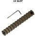 Gotical M-Lok Rail Sections Kit - 5-Pack 5-Slot to 13-Slot Weaver Segment Mount - Lightweight Tan Hunting Accessories - Buy Online on GoSupps.com