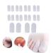 Big Toe Cap 10 Pairs Toes Protector Soft Silicone Prevent Friction Different Size Toes Protective with Holes Provides Relief from Missing or Ingrown Toenails Hammer Toes Blisters Corns
