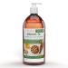 Kitama almond oil 100% pure 1000ml (1 liter) natural cosmetics - gentle baby oil natural care oil for skin & hair - ideal for aromatherapy as basic oil massage oil 1 l (1 Pack)