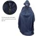 Poncho Raincoat for Wheelchair Hooded Reflective Strips Waterproof Windproof Lightweight for Elderly and Patient (Dark Blue) - Buy Online on GoSupps.com
