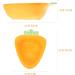 ULTECHNOVO Ceramic Carrot Food Bowl for Small Animals - Hamster Feeding Bowl - Buy Online on GoSupps.com