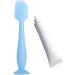 Baby Diaper Cream Spatula - Nappy Rash Cream Applicator - Baby Butt Spatula With Suction Cup | For Butt Paste Diaper Cream Newborn Baby Sky Blue - Buy Online on GoSupps.com