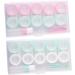 Buy Solustrie 4-Slot Storage Box for Colored Contact Lenses | Portable Travel Case | Durable & Compact Contact Lens Container - Buy Online on GoSupps.com