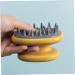minkissy Scalp Massage Shampoo Scrubber Brush 2 Pieces in Yellow Hair Scalp Hair Scalp Water Spa Gentle Scalp Massage - Buy Online on GoSupps.com