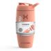 Promixx Pursuit Shaker Bottle Insulated Stainless Steel Water Bottle and Blender Cup  18oz  Coral