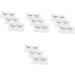 FOMIYES 12 Pairs Sequin False Eyelashes Fake Lashes Flower False Eyelashes False Lashes Fake Eyelashes Pride Makeup Cosplay Lashes Color Lashes Lashes with Color Sequins Lashes Lashs Heart - Buy Online on GoSupps.com