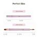 Buy 3-Pack Retractable Lip Applicator Brush Set - Professional Dustproof Makeup Brushes in Pink Red Gold - Perfect for Lipstick & Lip Gloss - Buy Online on GoSupps.com