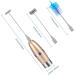Meshin Adjustable Eyebrow Stamp Portable Three Type Eyebrows Makeup Tools Eyebrow Coloring Kit White - Buy Online on GoSupps.com