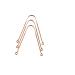 Buy Copper Tongue Cleaner Pack of 3 - Stop Bad Breath & Improve Oral Care for Adults | Metallic Tongue Scraper - Buy Online on GoSupps.com