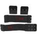 Ciieeo 24-Piece Adjustable Extensions & Wigs Hook Adapter Tapes Comfortable Stretchy Accessories for Women | Size 2x3pcs Black - Buy Online on GoSupps.com