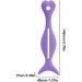 Silicone Makeup Stencil - Silicone Eyes Wing Eyeliner Stencils Tool | Lightweight Soft Portable Makeup Stencil for Girls Women Teens Females Purple - Buy Online on GoSupps.com