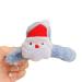xbiez Plush Hair Claw Clip for Kids Adult Christmas Festival Party Hairclip Girl Hair Barrettes Crab Hair Clip Party Headdress Blue santa claus