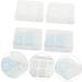 Ultechnovo 4 Pcs Colored Contact Lenses Case - Travel Storage & Cleaning Accessories - Buy Online on GoSupps.com