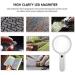 Magnifying Glasses Vision aids LED Handheld Magnifying Glass with Light Handheld Illuminated Super High Clarity Lightweight for Seniors Low Vision Books Pages Magazines Newspapers and Maps Statio - Buy Online on GoSupps.com