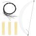Abaodam 1 Set eyebrow tattoo ruler beauty tools microblading ruler practical eyebrow ruler guide bow