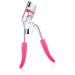 Satin Pouch Silicone Eyelash Curler for Dramatic Long Lasting Curls - No Pinching, Straight Flat Lashes Friendly - Buy Online on GoSupps.com