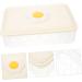 Zerodeko 1pc 24 Organizer Egg Case Refrigerator Fridge Household Compartment Tray Container Stackable Grid - Buy Online on GoSupps.com