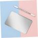 VICASKY Palette de Maquillage Inox Professionnelle avec Spatule Plateau Uniforme pour M lange de Fond de Teint et Nail Art pour Artistes et Amateurs - Buy Online on GoSupps.com