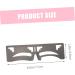 FOMIYES 4 Pcs Eyebrow Ruler Eyebrow Shaping Template Brow Shaping Stencil Artifact Eyebrow Trimming - Buy Online on GoSupps.com