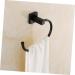 DOITOOL Black Towel Ring Hook Rack Towel Holder Bathroom Accessory Towel Hanger Towel Rack Stainless Steel - Buy Online on GoSupps.com
