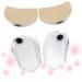 NOLITOY Heel Correction Insoles - 2 Pairs Half Heel Lift Inserts for Comfort & Support - Ideal for Shoe Pads - International Shipping Available - Buy Online on GoSupps.com