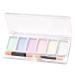 Nail Mirror Powder 6 Colours Manicure Chrome Glitter Pigment with Eyeshadow Stick Colorful nail mirror powder