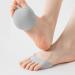 Buy Half Socks Metatarsal Foot Pads for Women - 3 Pairs Sandals High Heels Separate Toe Socks (Beige Black Gray) - Pain Relief & Comfort - Buy Online on GoSupps.com