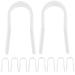 10 Pi ces Lot de Clips Correcteurs de Nez Plastique U Forme de Pince pour Redressement et Lifting Du Nez Accessoires de Beaut Confortables et Stables Adapt s Usage Quotidien