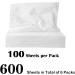 Car Tissue Refills - 600 Sheets, 6 Packs, Disposable Facial Napkins for Car Visor Holder - Buy Online on GoSupps.com