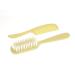 Infant/Baby Plastic Hair Brush and Comb Set  Soft nylon bristles are gentle on scalp